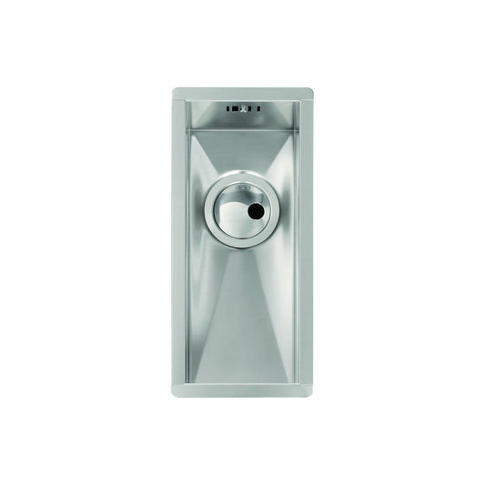 Abode Matrix R0 160mm Square 0.5B Undermount Sink - St/Steel