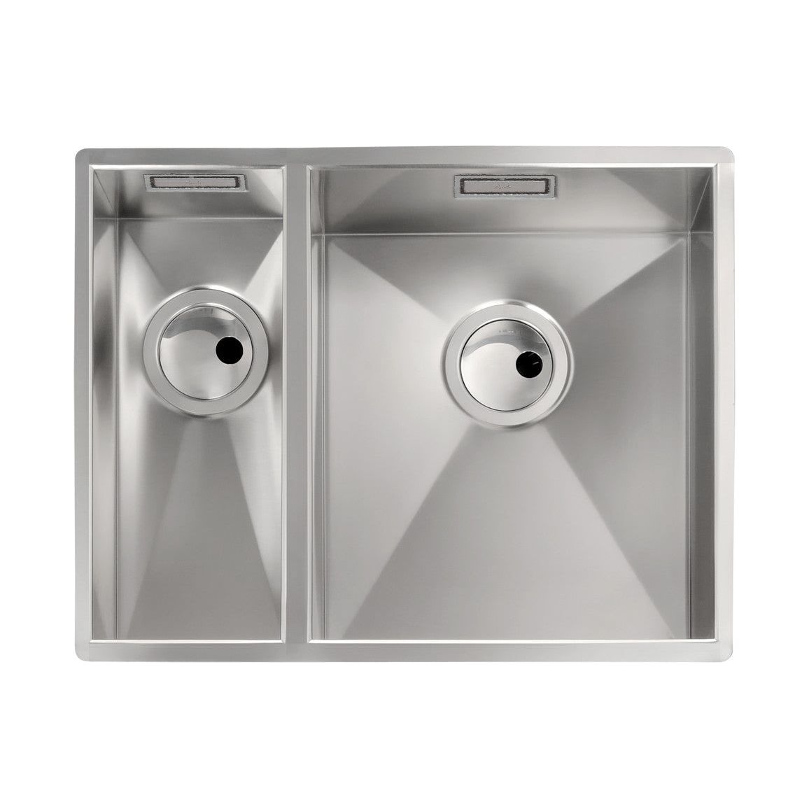 Abode Matrix R0 1.5B RHMB Undermount Sink - Brushed Steel