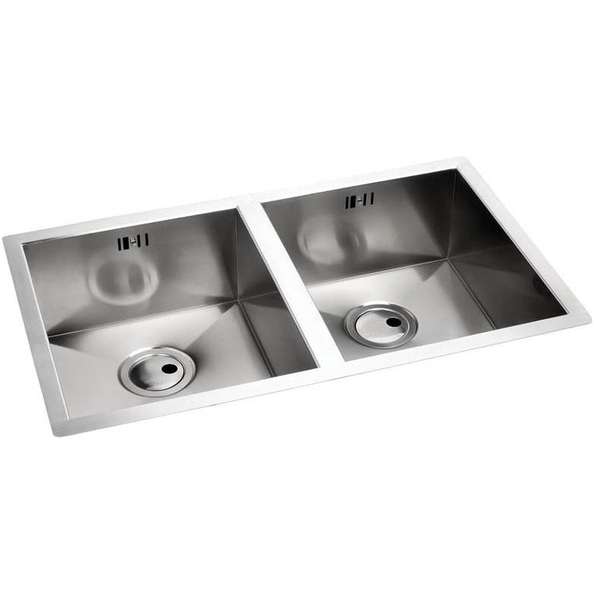 Abode Matrix R0 2B Undermount Sink - Brushed Steel