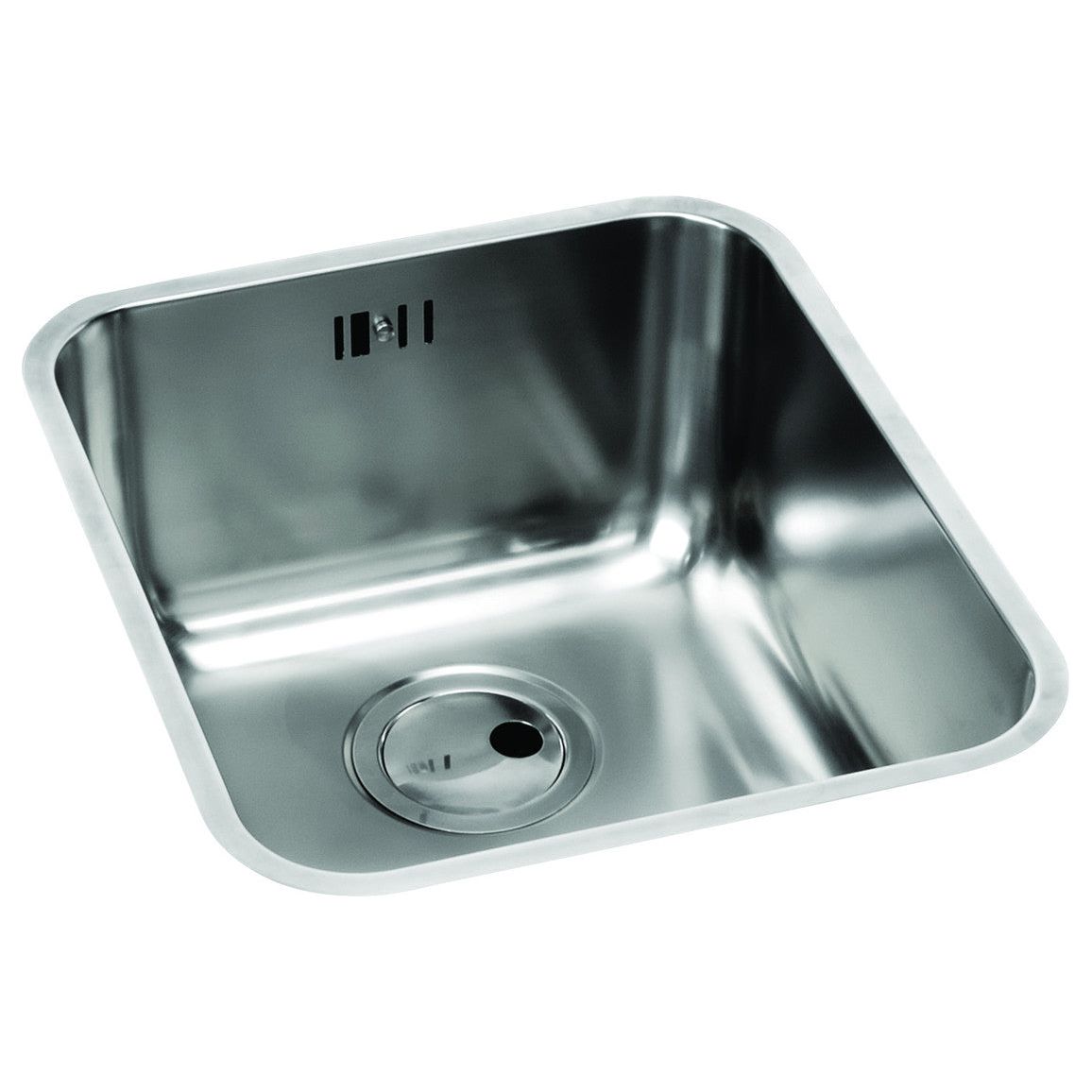 Abode Matrix R50 1B 340mm Undermount Sink - St/Steel