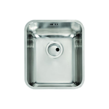 Abode Matrix R50 1B 340mm Undermount Sink - St/Steel