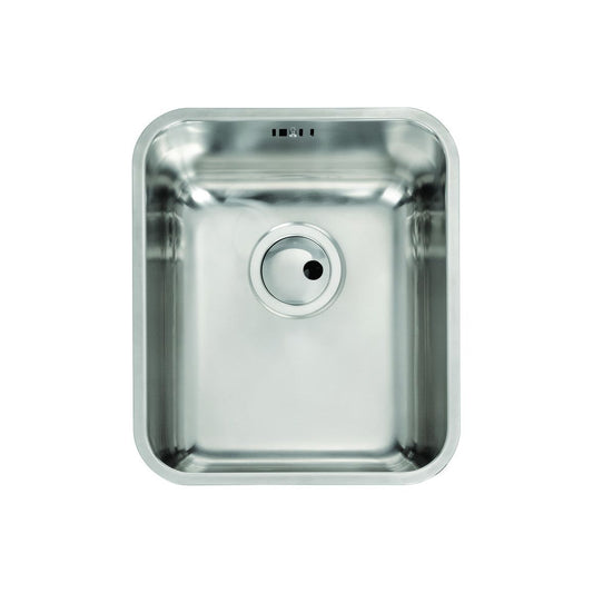 Abode Matrix R50 1B 340mm Undermount Sink - St/Steel