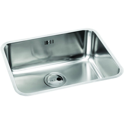 Abode Matrix R50 1B 500mm Undermount Sink - St/Steel