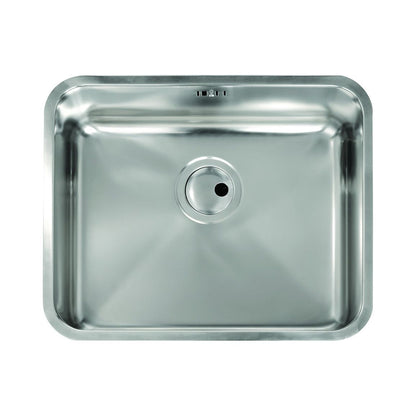 Abode Matrix R50 1B 500mm Undermount Sink - St/Steel