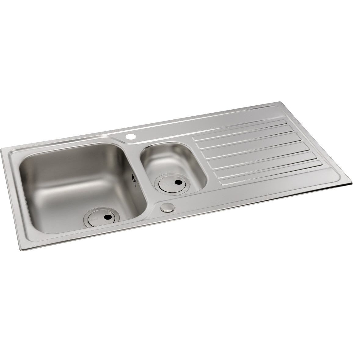 Abode Connekt 1.5B & Drainer Inset Sink - St/Steel