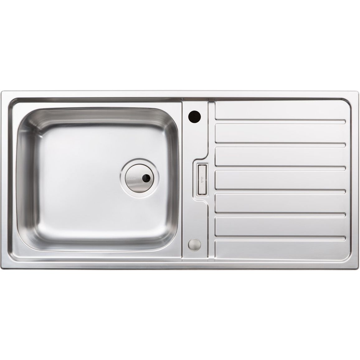 Abode Neron 1B & Drainer Inset Sink - St/Steel