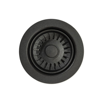 Abode 90mm (1.5") Manual Basket Strainer Waste - Matt Black