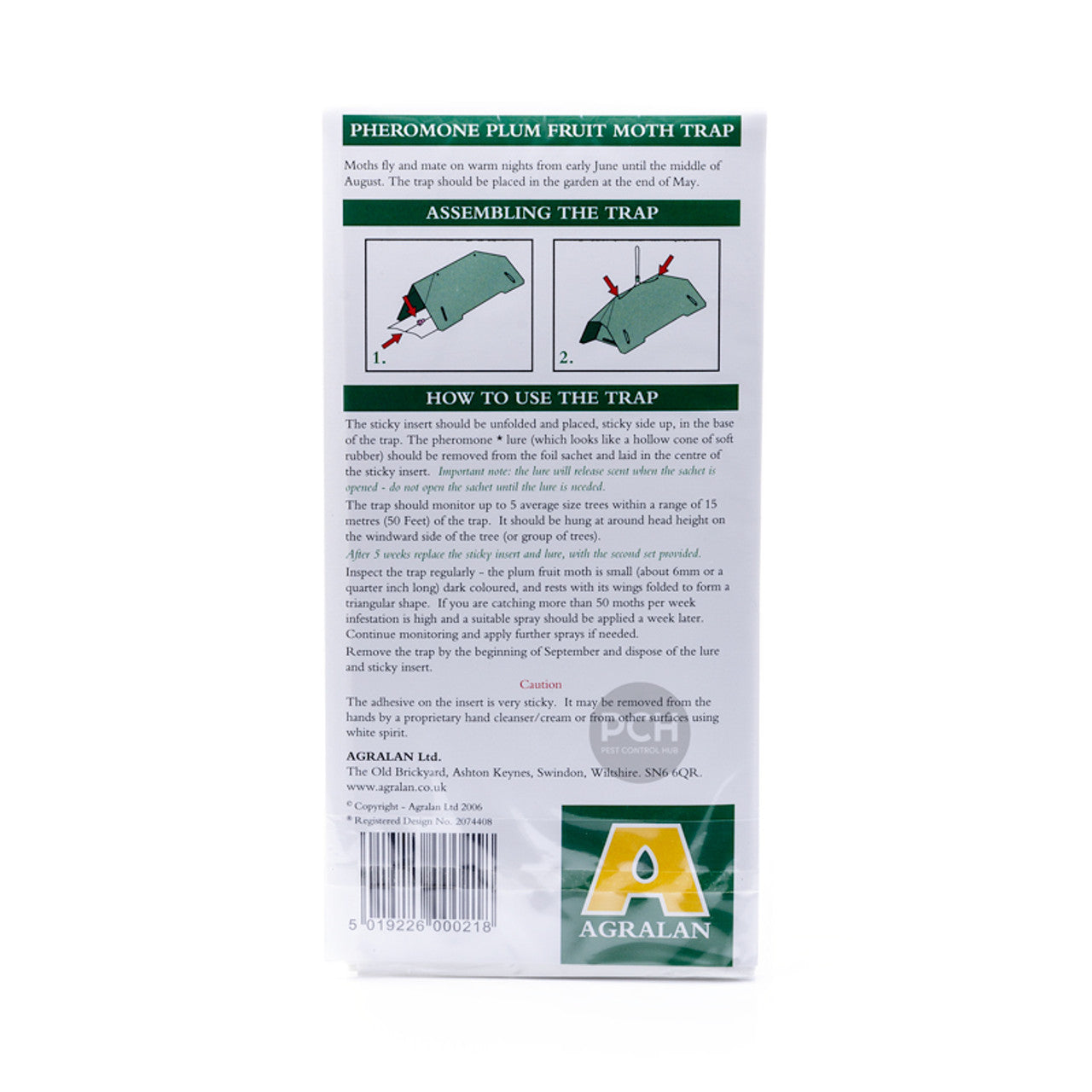Agralan Plum Fruit Moth Trap