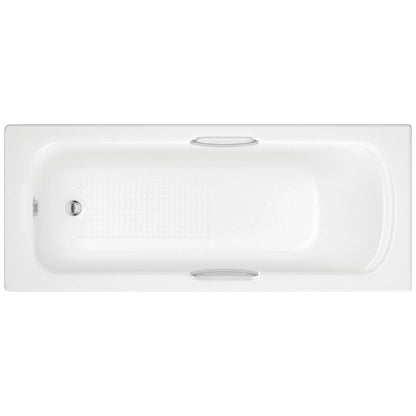 Granada II Single End Twin Grip Textured Base 8mm 1700x700x510mm 2TH Bath