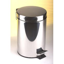 Kingfisher Pedal Bin Stainless Steel