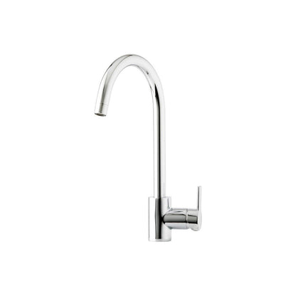 Prima Soho Single Lever Swan Neck Mixer Tap - Chrome