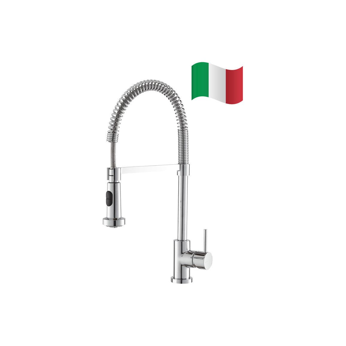 Prima+ Mosa Professional Mitigeur monocommande double jet - Chrome