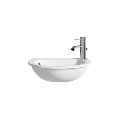 Space Saver 490x355mm 1TH Lavabo Semi Empotrable