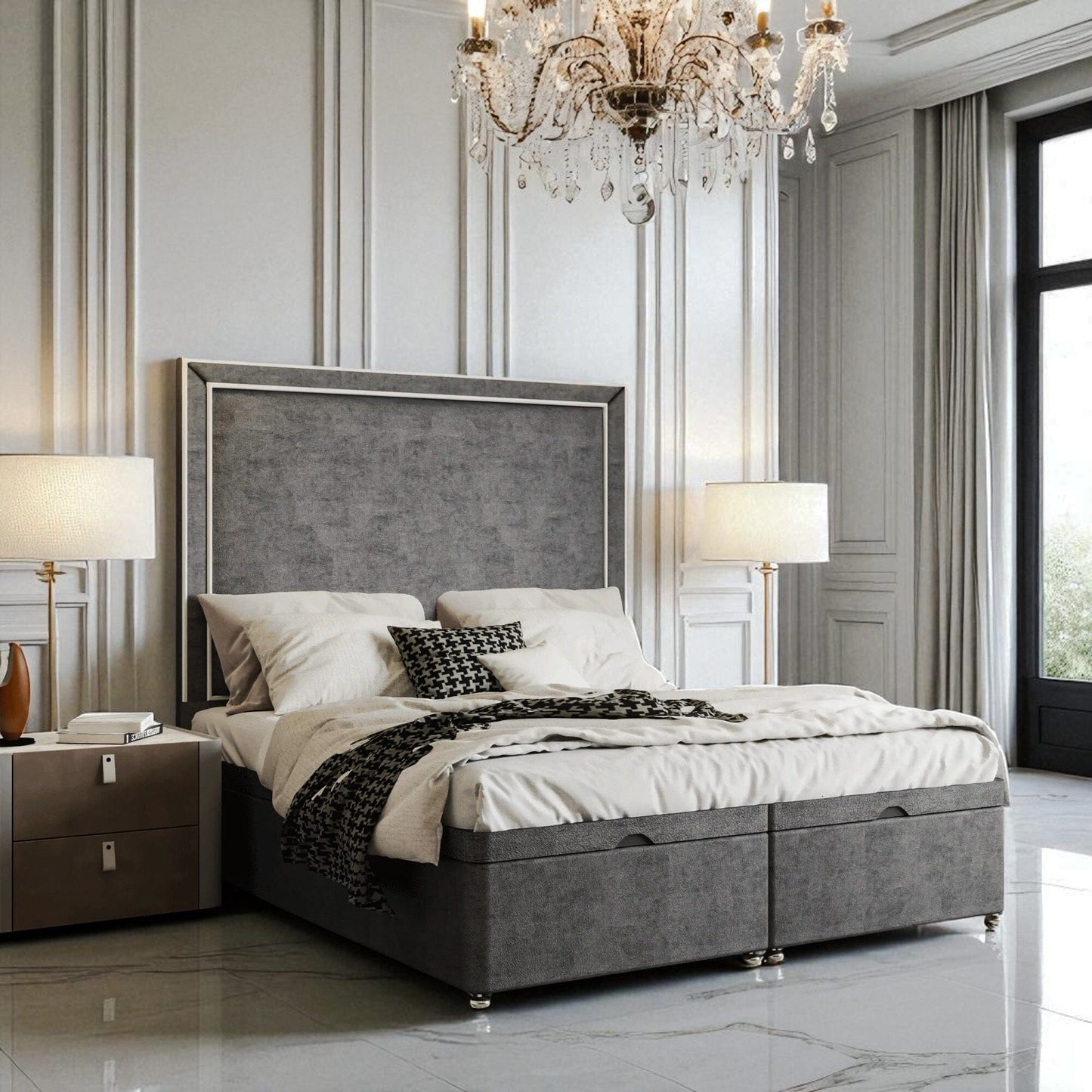 Belluna Ottoman Storage Divan Bed Set