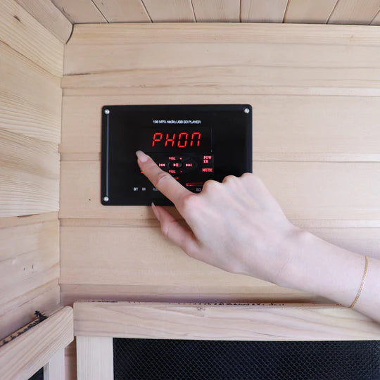 Canadian Spa Tremblant 2-Person Sauna 127cm x 105cm x 195cm