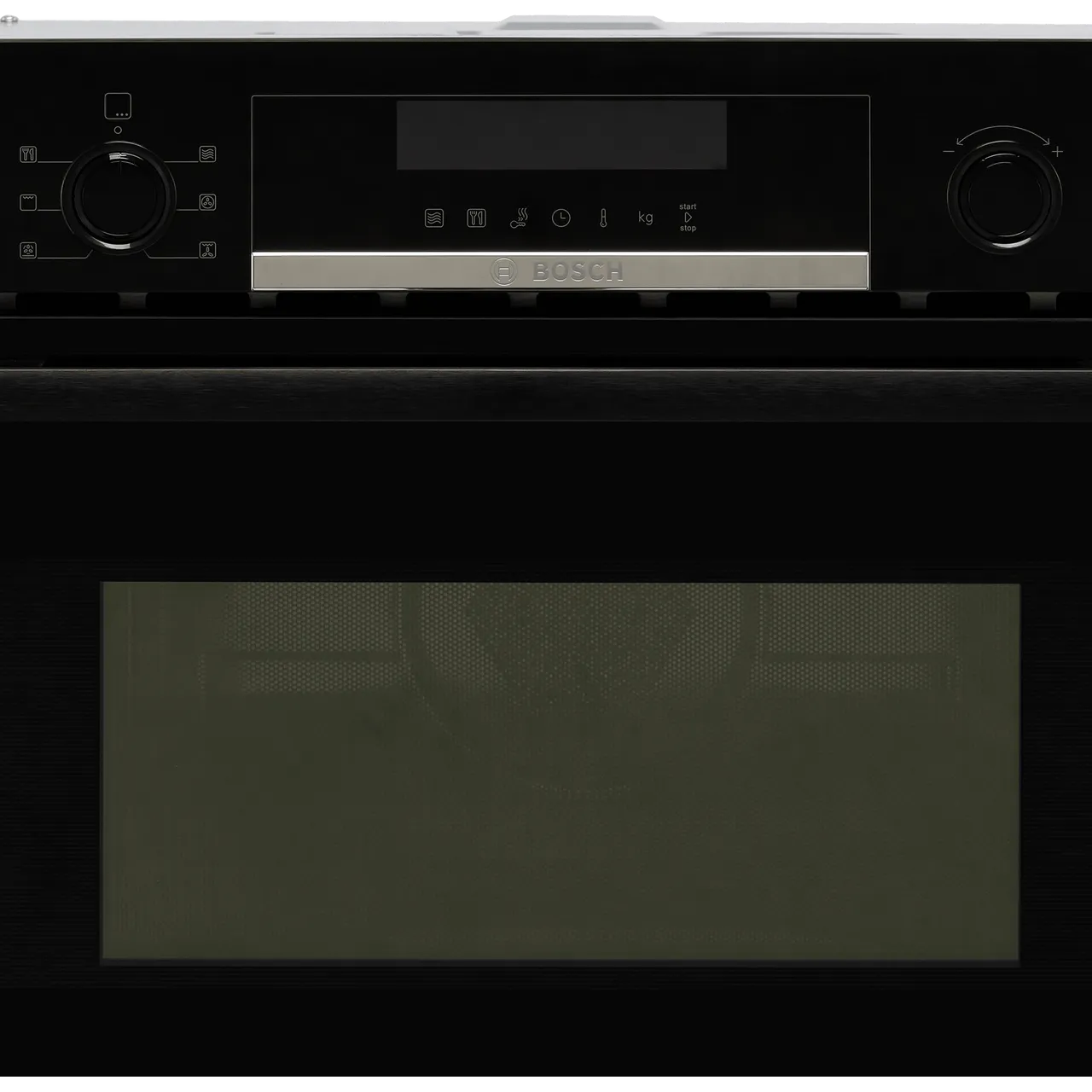 BOSCH Serie 4 Built In Combination Microwave Oven - Black