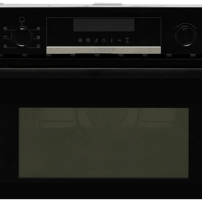 BOSCH Serie 4 Built In Combination Microwave Oven - Black