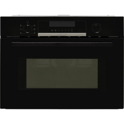 BOSCH Serie 4 Built In Combination Microwave Oven - Black