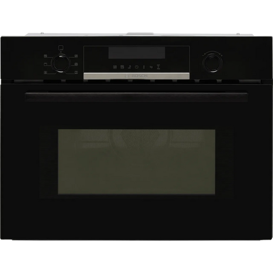 BOSCH Serie 4 Built In Combination Microwave Oven - Black