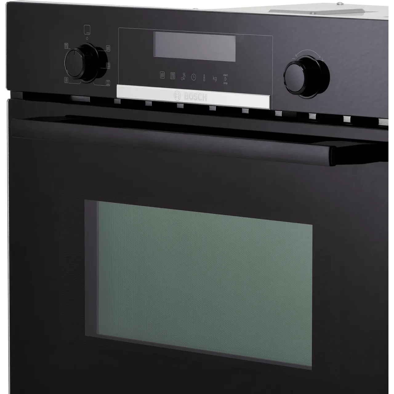 BOSCH Serie 4 Built In Combination Microwave Oven - Black