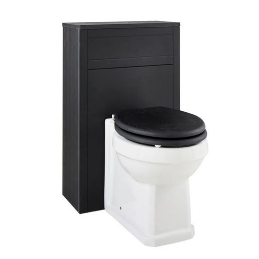 Buckingham 500mm WC Unit Black Oak