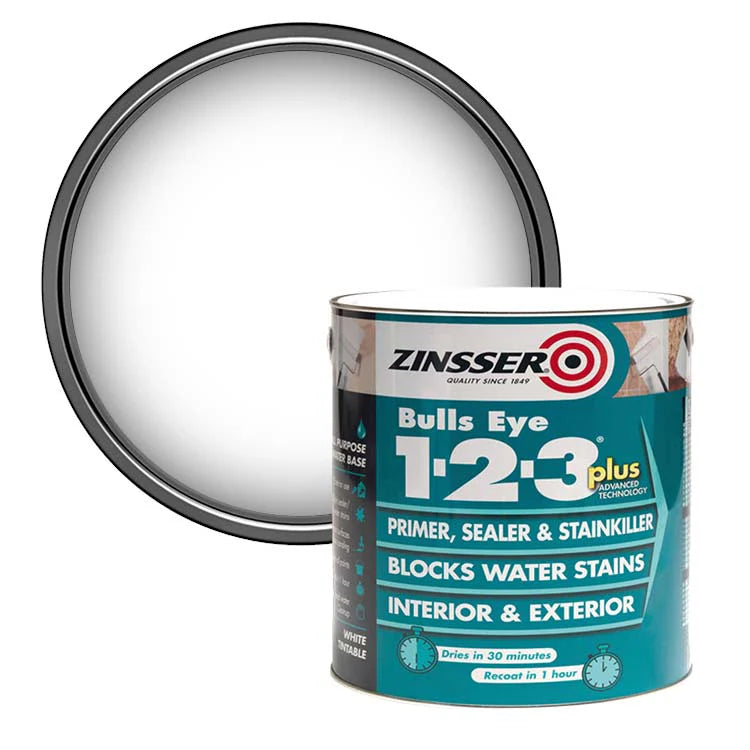 Zinsser Bullseye 1-2-3 Plus W/B Primer