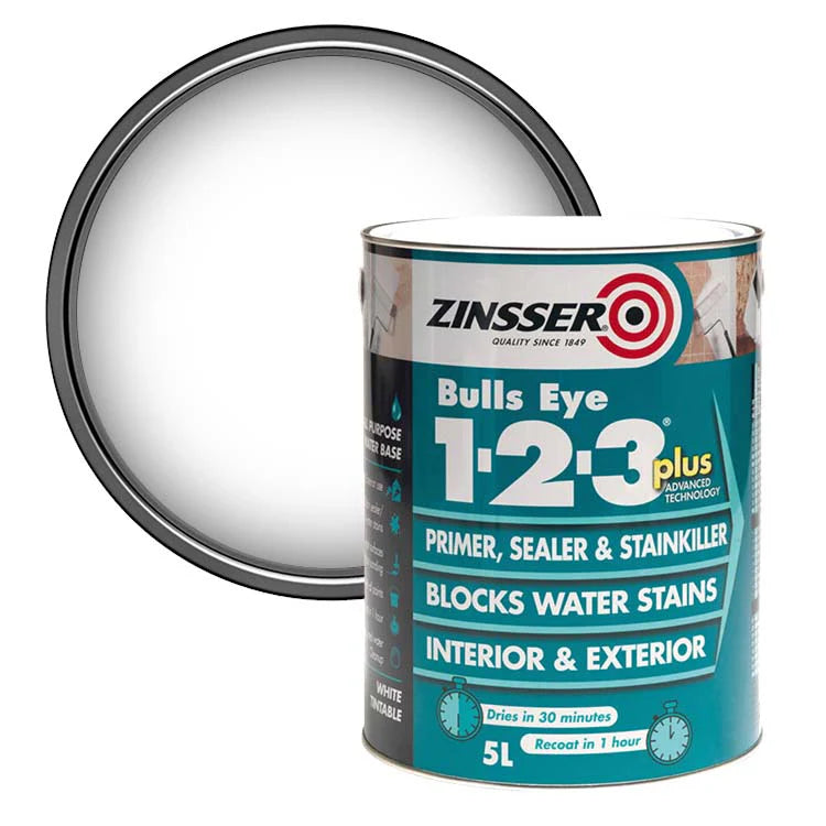 Zinsser Bullseye 1-2-3 Plus W/B Primer