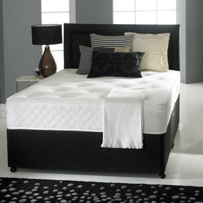 Carly Divan Bed Set With Sprung Memory Foam Mattress