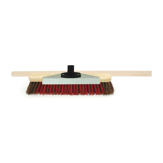 Brosse Bentley avec grattoir et manche en bois