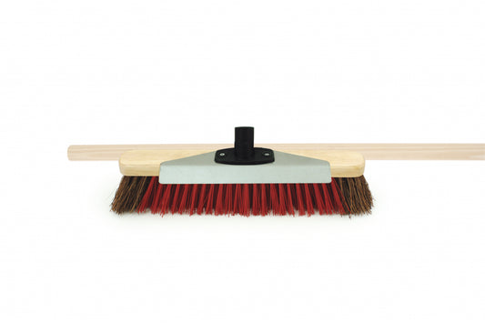 Brosse Bentley avec grattoir et manche en bois