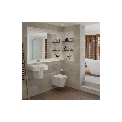 Alor Rimless Wall Hung WC & Soft Close Seat