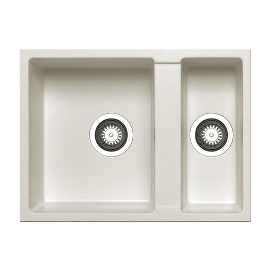 Prima+ Granite 1.5B Undermount Sink - White