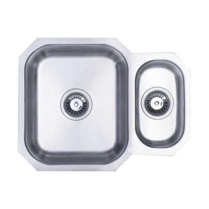 Prima 1.5B Undermount Reversible Sink - Polished Steel