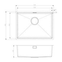 Prima+ Large 1.0B R10 Inset/Undermount Sink - St/Steel