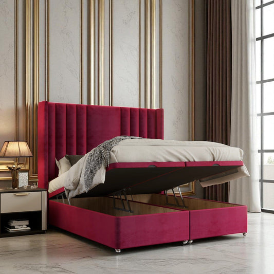Caruso Ottoman Storage Divan Bed Set