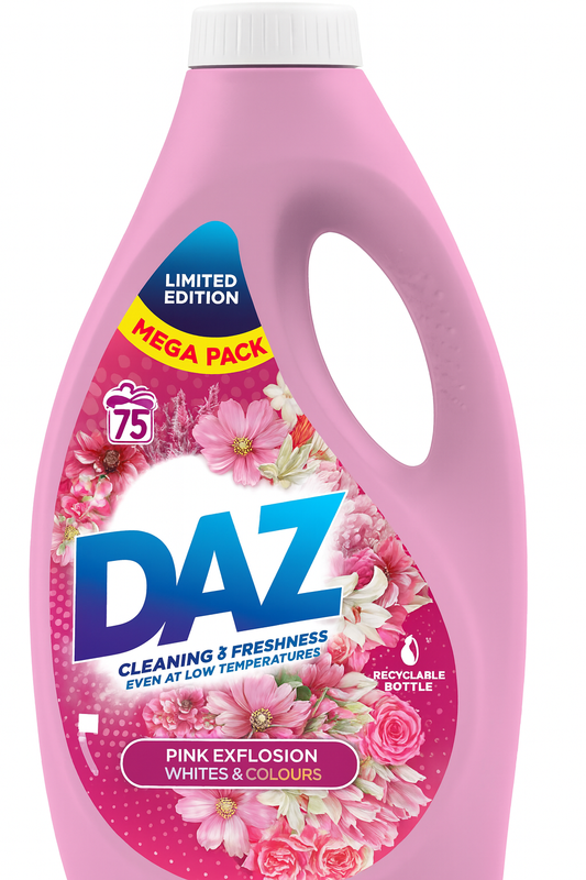 Daz Laundry Liquid Detergent Wht/Col 75wsh