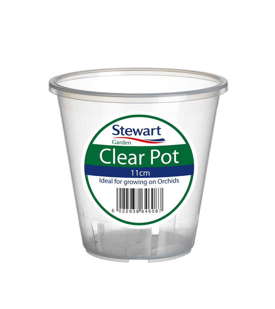 Stewart Clear Pot 11cm