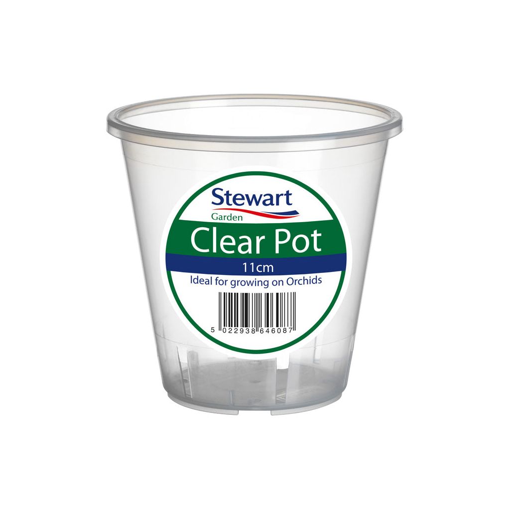 Stewart Clear Pot 11cm