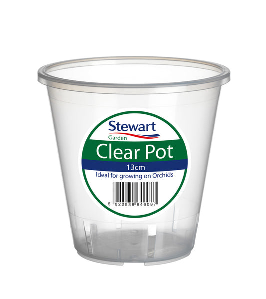 Pot Transparent Stewart 13cm