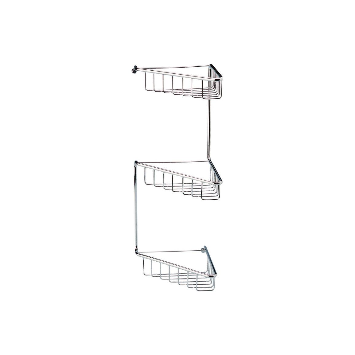 Rockwood 3-Tier Corner Shower Caddy - Chrome