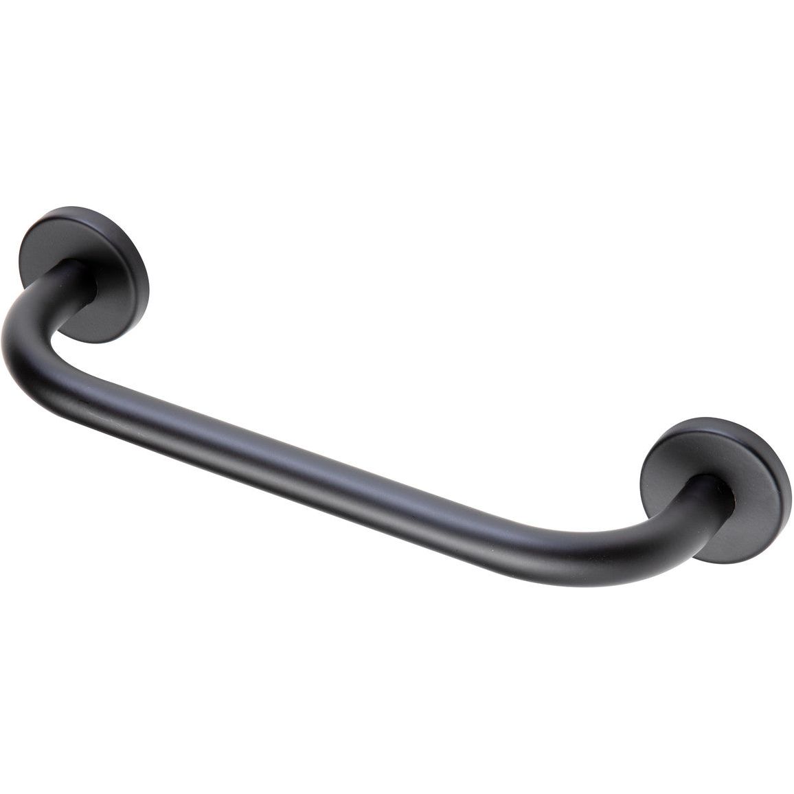 Straight 35cm Grab Rail - Matt Black