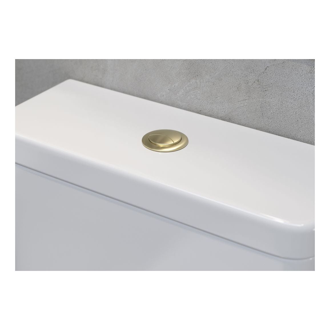 Dual Push Button Cover (Cable) - Brushed Brass