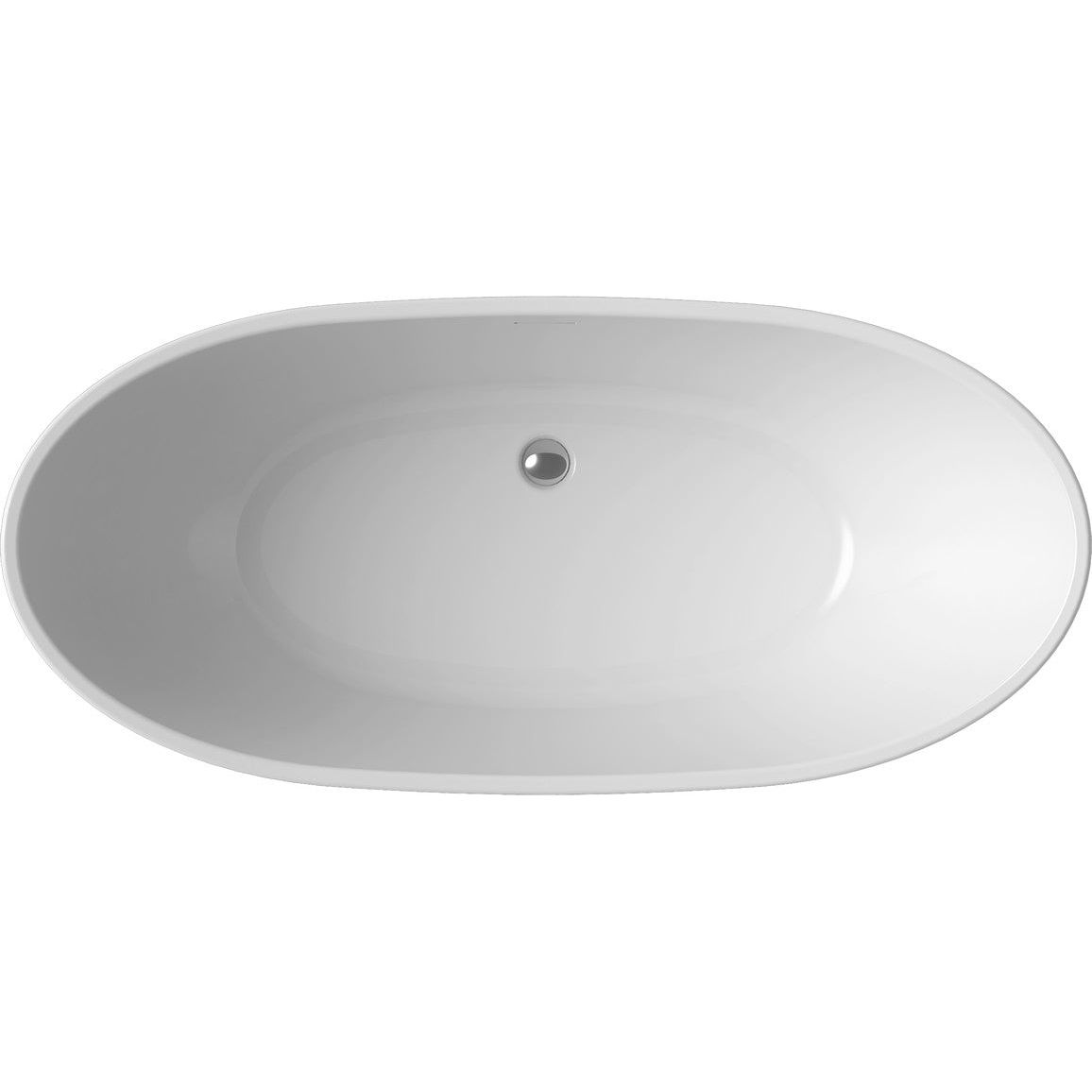 Bañera Independiente Goldie 1700x780x690mm - Blanco