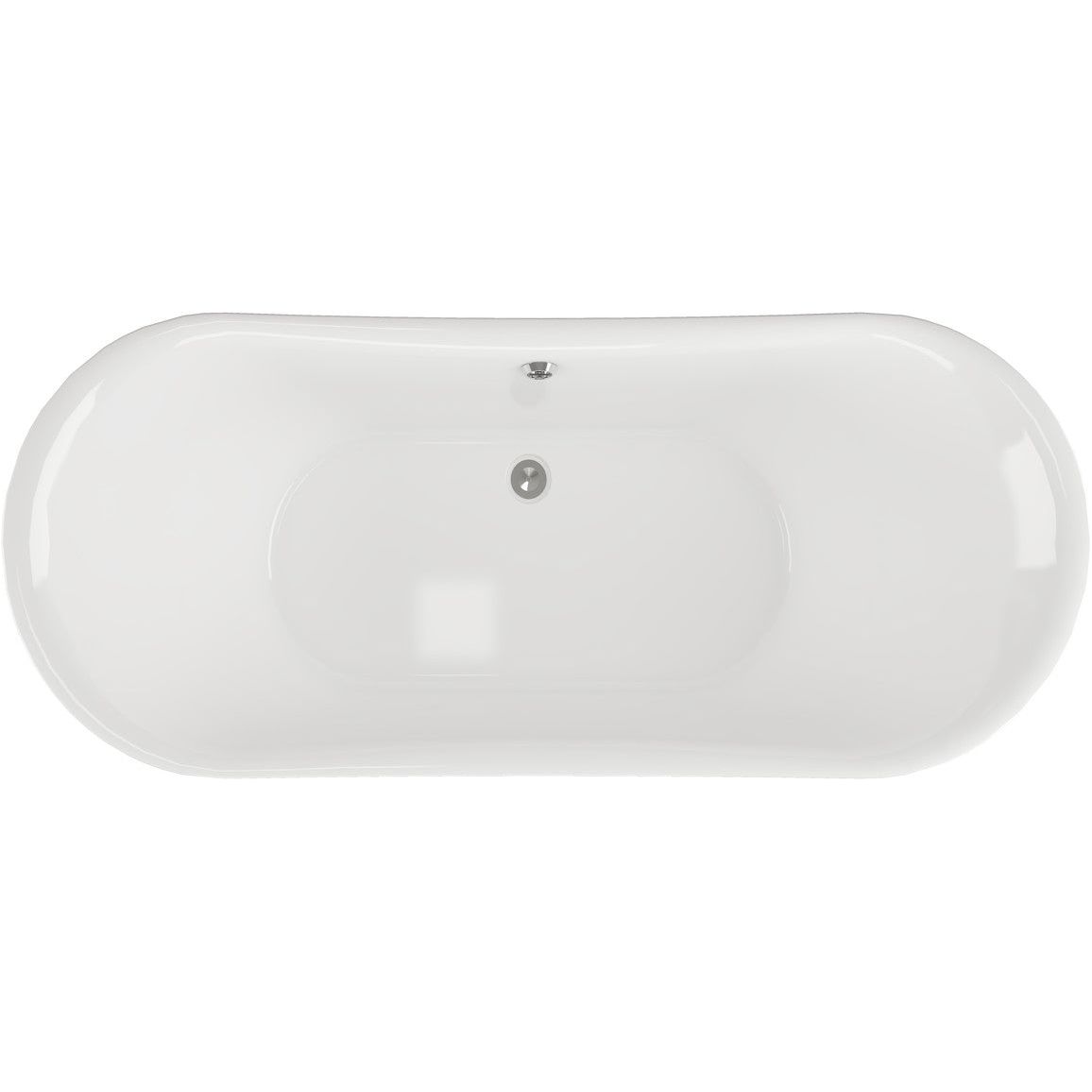 Ansa Freestanding 1760x710x775mm 0TH Bath w/Feet