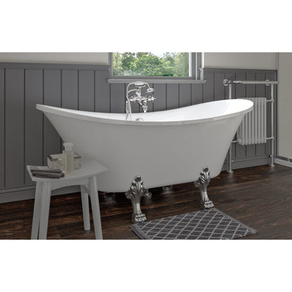 Ansa Freestanding 1760x710x775mm 0TH Bath w/Feet