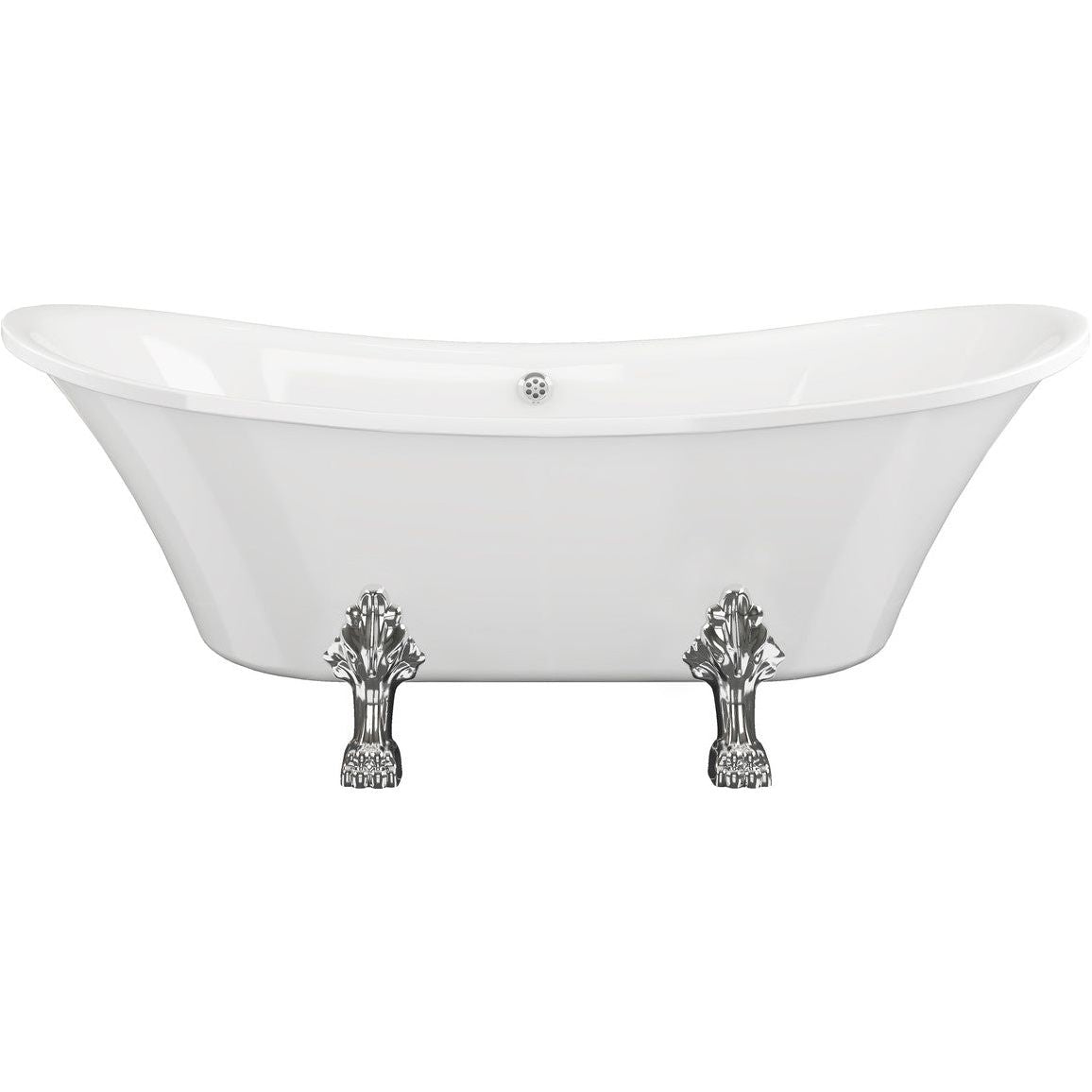 Ansa Freestanding 1760x710x775mm 0TH Bath w/Feet