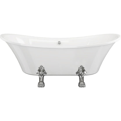 Ansa Freestanding 1760x710x775mm 0TH Bath w/Feet