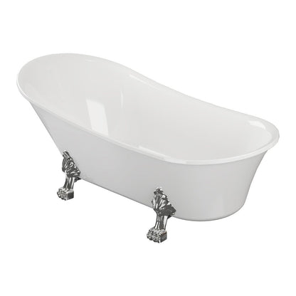 Baignoire autoportante Osse 1620x700x770mm 0TH avec pieds