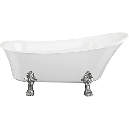 Osse Freestanding 1620x700x770mm 0TH Bath w/Feet