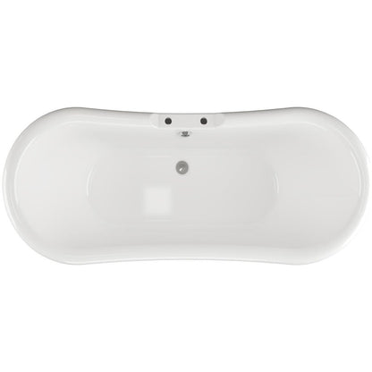 Baignoire autoportante Barawa 1760x700x720mm 2ème avec base - Blanc